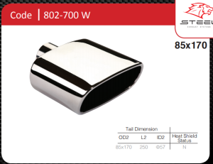 EXHAUST TIP SUITABLE FOR JIPS