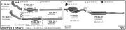 VW VENTO ORTA EGZOZ 1.6İ/1.8/1.9/2.0İ