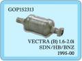 Exhaust instead of Opel Vectra B Front Floor
