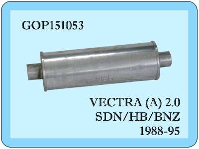 Opel Vectra A Orta Egzoz GB.