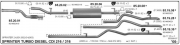 MERCEDES SPRINTER MITTLERER AUSPUFF 312-412 TDI