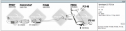 KIA SPORTAGE REAR EXHAUST. 2.0i 16V (2004 - 09)