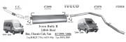 IVECO DAILY (III) 40C11 / 35S13 2.8TD REAR EXHAUST (1999 - 06)
