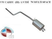 VOLKSWAGEN  CADDY III ARKA EGZOZ 1.9TDi Multi Space 2005>...