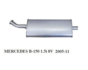 MERCEDES W169  ORTA EGZOZ  B150  1.5İ 8V(2005-11)