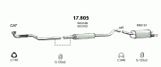 OPEL CORSA C ORTA EGZOZ 1.2/1.4İ