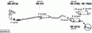 OPEL CORSA C  ARKA EGZOZ 1.4 (Twinport)