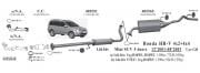 HONDA HR V CATALYTIC CONVERTER 1.6İ 16V (2001 - 05)