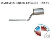 DAİHATSU YRV REAR EXHAUST 1.0 - 1.3 (1998 - 06)