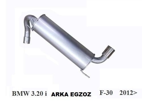 BMW   3 20İ ARKA EGZOZ  (F30) (2014 - 18)