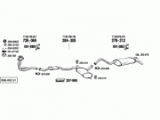 RENAULT 21 MIDDLE EXHAUST
