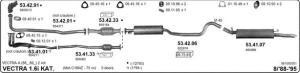 OPEL VECTRA (A) ÖN BORU EGZOZ 1.6/1.8İ NZ Motor (1988-95)