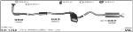 RENAULT 21 REAR EXHAUST