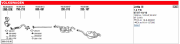 VW JETTA CENTER EXHAUST 1.4 TSI (2007 - 10)