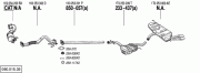 VW JETTA CENTER EXHAUST 1.4 TSI (2007 - 10)