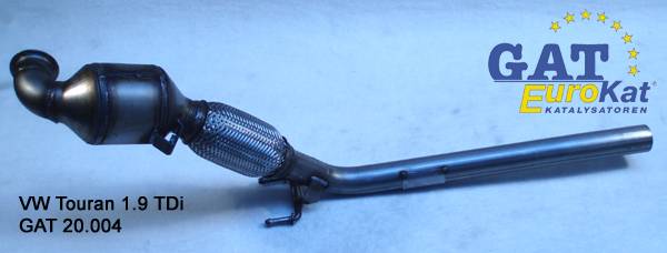 VOLKSWAGEN JETTA 1.9 TDI CATALYTIC CONVERTER (2005 - 10)