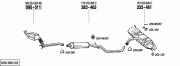 VOLKSWAGEN JETTA 1.9 TDI CATALYTIC CONVERTER (2005 - 10)
