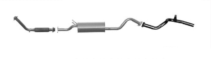 Hyundai Minibus Exhaust Complete H100
