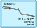 Peugeot 106  Orta Egzoz. 1.4/1.6i 94