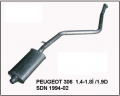 PEUGEOT 306 ORTA EGZOZ SDN