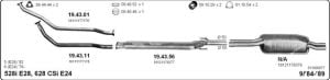 BMW E28 MIDDLE EXHAUST 5.28İ - 628CSİ (1981 -87)