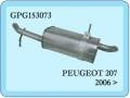 Peugeot 207 Rear Exhaust Diesel