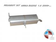 PEVGEOT 307 ARKA EGZOZ  1.4 - 1.6i  2002>....