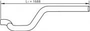 MAN TGL EXHAUST OUTLET PIPE LONG