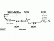 VOLKSWAGEN CADDY (II) MIDDLE EXHAUST 1.9D