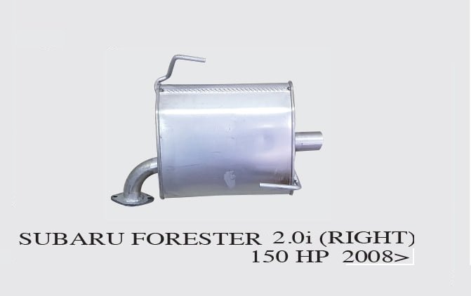 SUBARU  FORESTER  ARKA EGZOZ. 2.5 150HP (Sağ)  2008>...