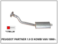 PEUGEOT PARTNER 1.9D FRONT PIPE-EXHAUST. (1999 - 08)