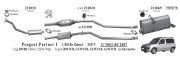 PEUGEOT PARTNER 1.9D FRONT PIPE-EXHAUST. (1999 - 08)