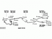 Volkswagen Transporter 1.9D Rear Exhaust T4