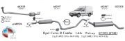 OPEL COMBO KATALİTİK KONVERTER 1.2 - 1.4 - 1.7D  (1994 - 01)