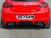 OPEL  SAĞ VE SOLDAN ÇIKIŞLI EGZOZ UCU ÇİFTLİ ÜÇGEN