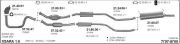 CITROEN XSARA FRONT PIPE EXHAUST 1.4 - 1.6İ HB/SW (1998 - 02)