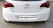 OPEL ASTRA EXHAUST TIP RIGHT AND LEFT OUTPUT