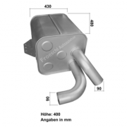 MERCEDES ATEGO EXHAUST 1998>....