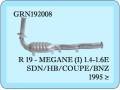 Renault Megane  Katalitik Konvektör Yerine Egzoz 1.6 8V (1995 - 02)