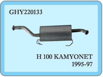 Hyundai H 100 Pickup Truck Rear Exhaust