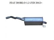 FIAT DOBLO REAR EXHAUST 1.3 MJTD 2010>....