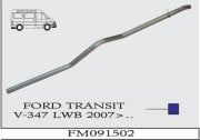 FORD TRANSİT ARKA  EGZOZ BORUSU  V347-348.Uzun Şaşe
