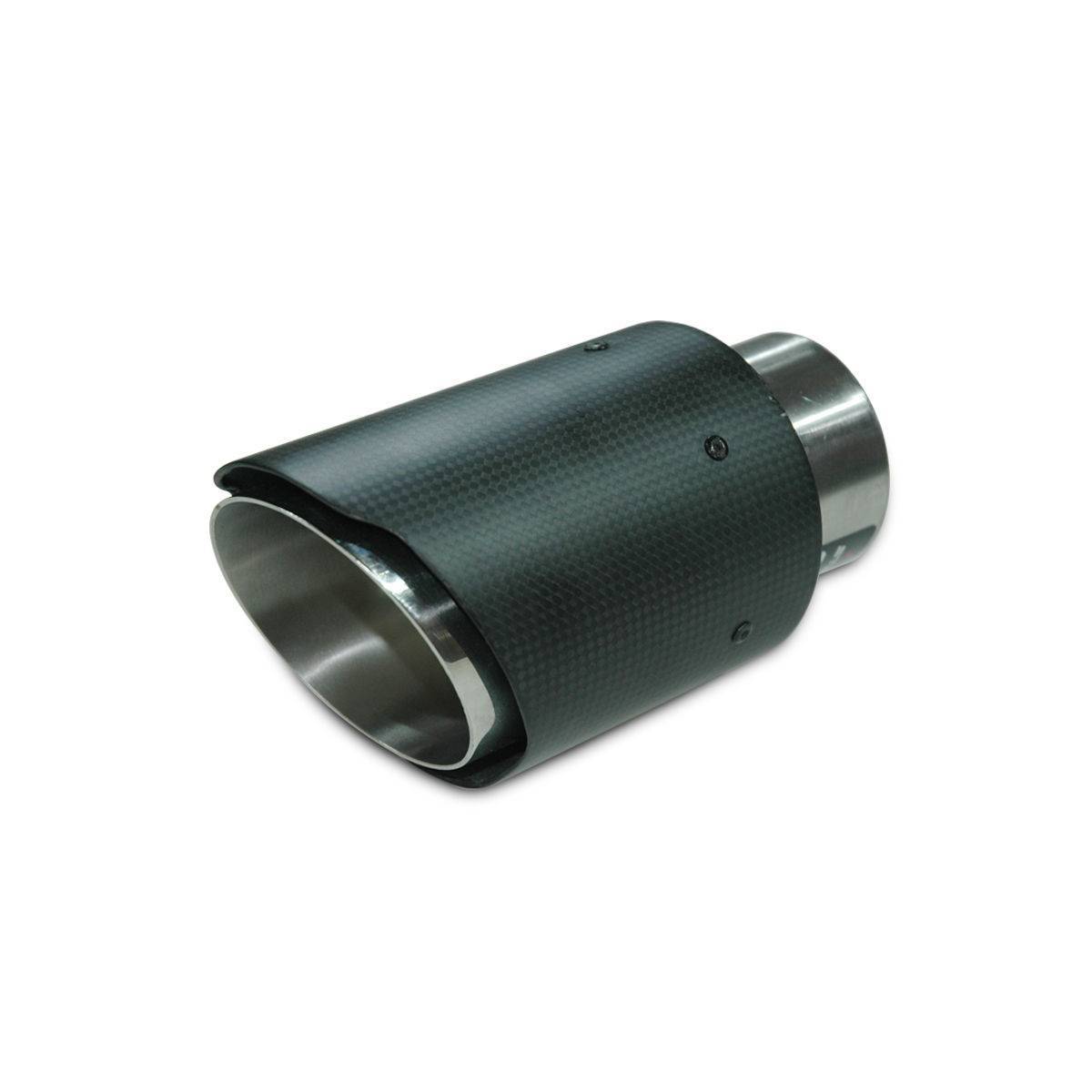 ROUND CARBON FIBER EXHAUST TIP