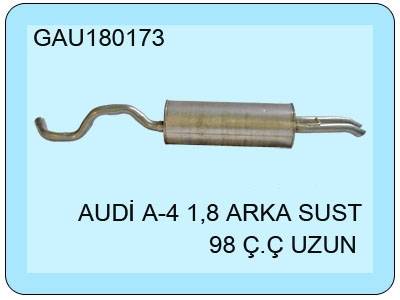Audi A4 Rear Exhaust 1.8