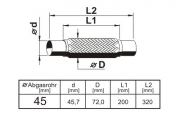 EGZOZ SPİRALİ ÜNİVERSAL 38 X 150 MM İNTERLOCK