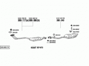 BMW 3.18İS ORTA EGZOZ. E36