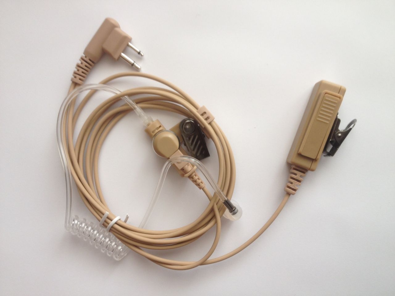 PTE 800N M01 Akustik Şeffaf Kulaklık Mikrofon Seti