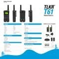 Motorola TLKR T61 2'li Set Lisanssız El Telsizi