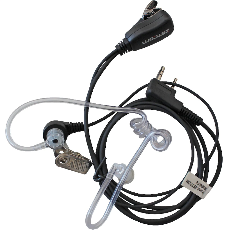 Zetcom Akustik Kulaklık Mikrofon Seti - Geniş Tip