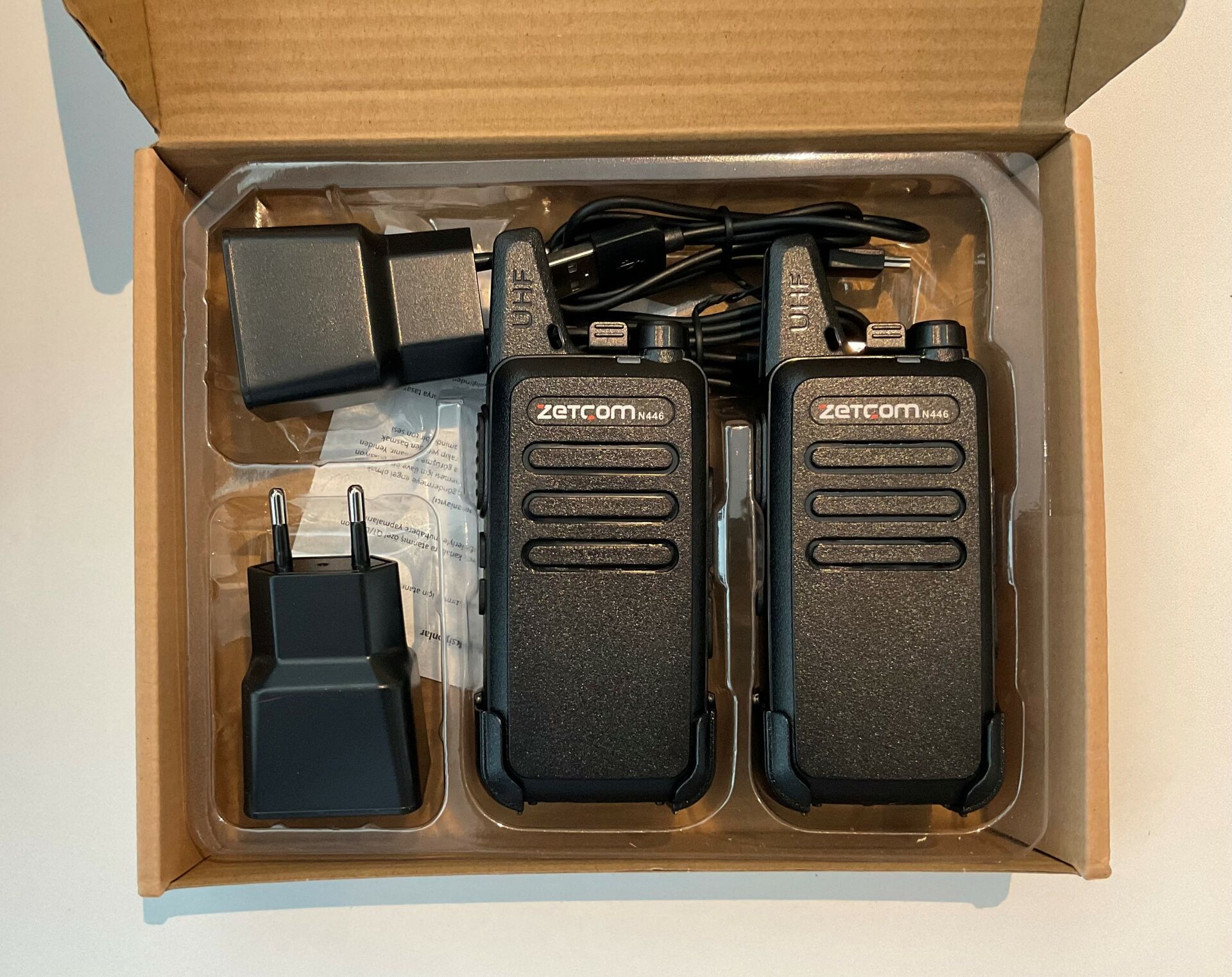 Zetcom N446 PMR Telsiz İkili Set
